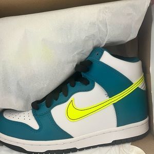 NEW never worn Nike Dunks high top